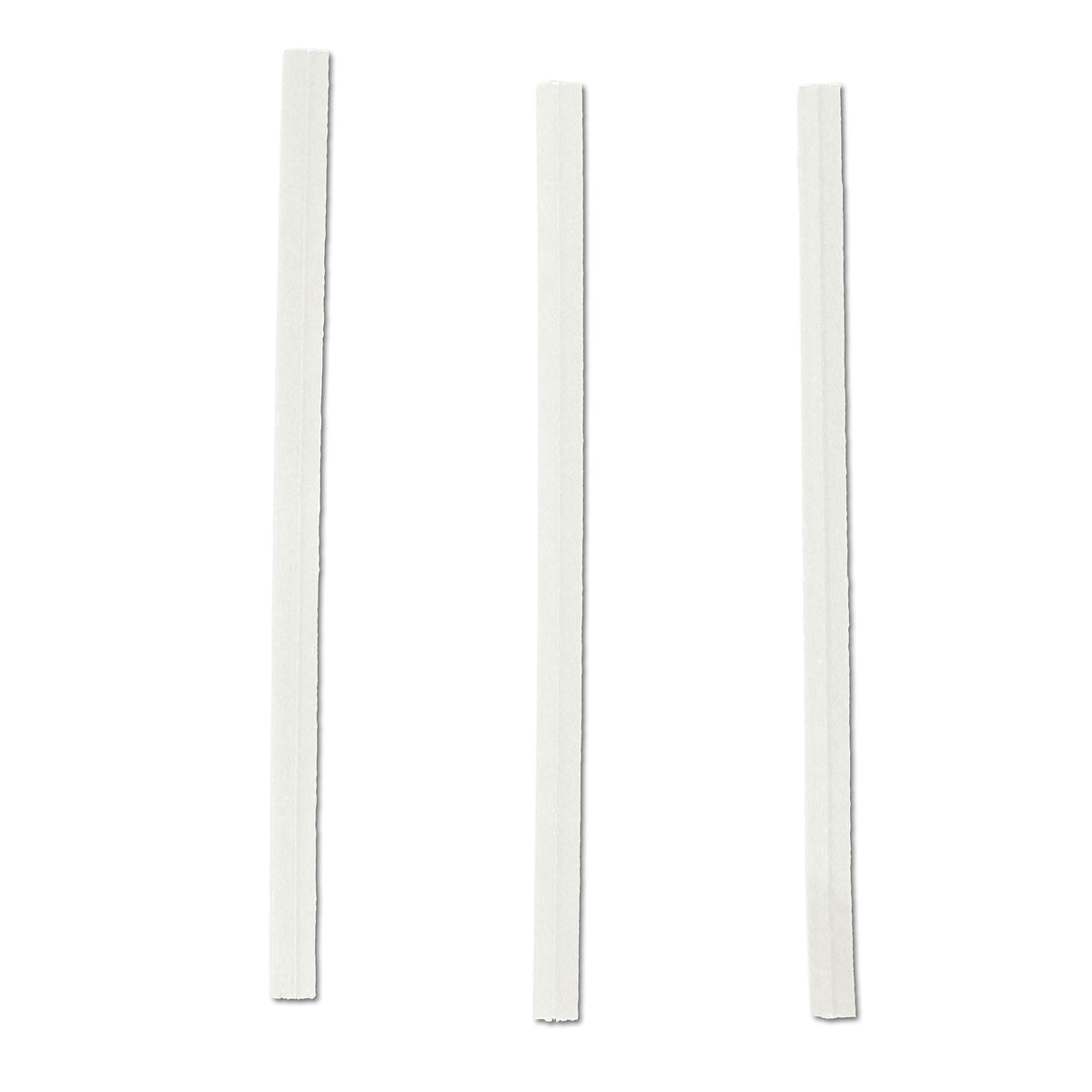 Paper Twist Ties by Box Partners – Paper/Wire, White, Model SHP-6748