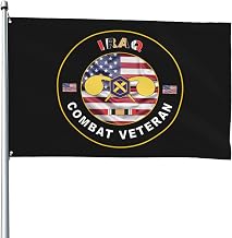 US Chemical Corps Iraq Combat Veteran Outdoor 4x6Ft Waterproof Polyester Flag - Home Yard Decor60