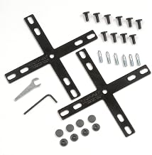 Global Industrial Office Panels 4 Way Connector Kit for Office Partitions