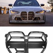 Dry Carbon Fiber Grille Compatible with BMW M3 G80 M4 G82 Front Bumper Grill Auto Racing Grid with Acc Dry Carbon 2021-2023 CSL