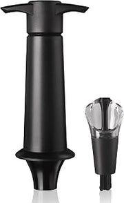 Vacu Vin Wine Saver, standard, Black with server