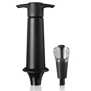 Wine Saver by Vacu Vin – standard, Plastic, Black with server, Model 6804606