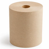 Hardwound Paper Towels by Glownary – 8 Inches X 800 Feet, Brown, Pack of 6, Model 5001rt800n