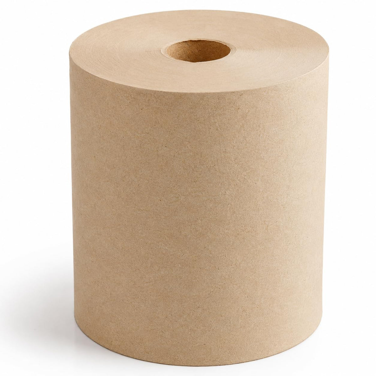 Hardwound Paper Towels by Glownary – 8 Inches X 800 Feet, Brown, Pack of 6, Model 5001rt800n