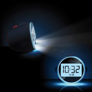 Alarm Clock Pro (BE1370) by Bellman & Symfon – Large, Metal, White, Model HC-BA-PROCLK
