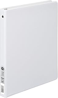 Wilson Jones 3 Ring Binder 1/2 Inch, Round Ring View Binder, Letter Size, Basic, 362 Series, Customizable, White (W362-13WV)