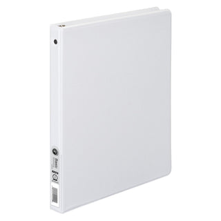 3 Ring Binder 1/2 Inch by Wilson Jones – 1 Pack, Polypropylene, White, Model WLJ36213W