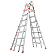 Ladder Systems Stepladder and Work Platform Accessory by Little Giant – 15 Ft., Aluminum, Silver, Model SkyScraper M15