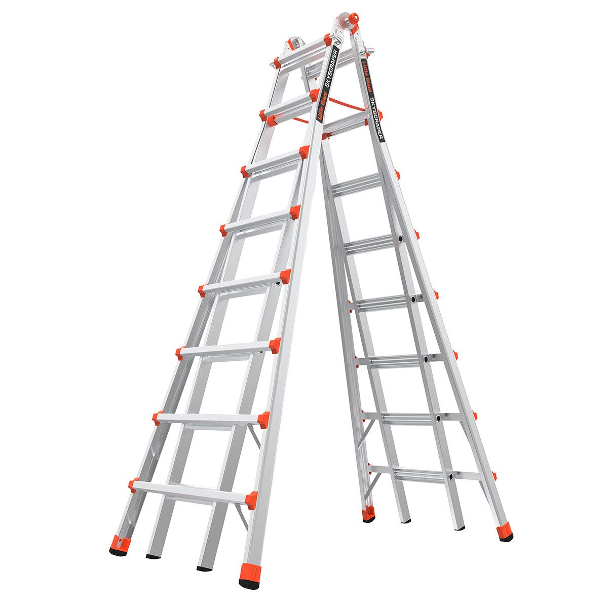 Ladder Systems Stepladder and Work Platform Accessory by Little Giant – 15 Ft., Aluminum, Silver, Model SkyScraper M15