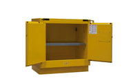 Flammable storage by Durham – 22, Alloy Steel, Yellow, Model 1022UCS-50