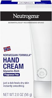 Johnson & Johnson 01300 Neutrogena Skin Care Hand Cream, Fragrance Free, 2 oz. Volume (Pack of 24)