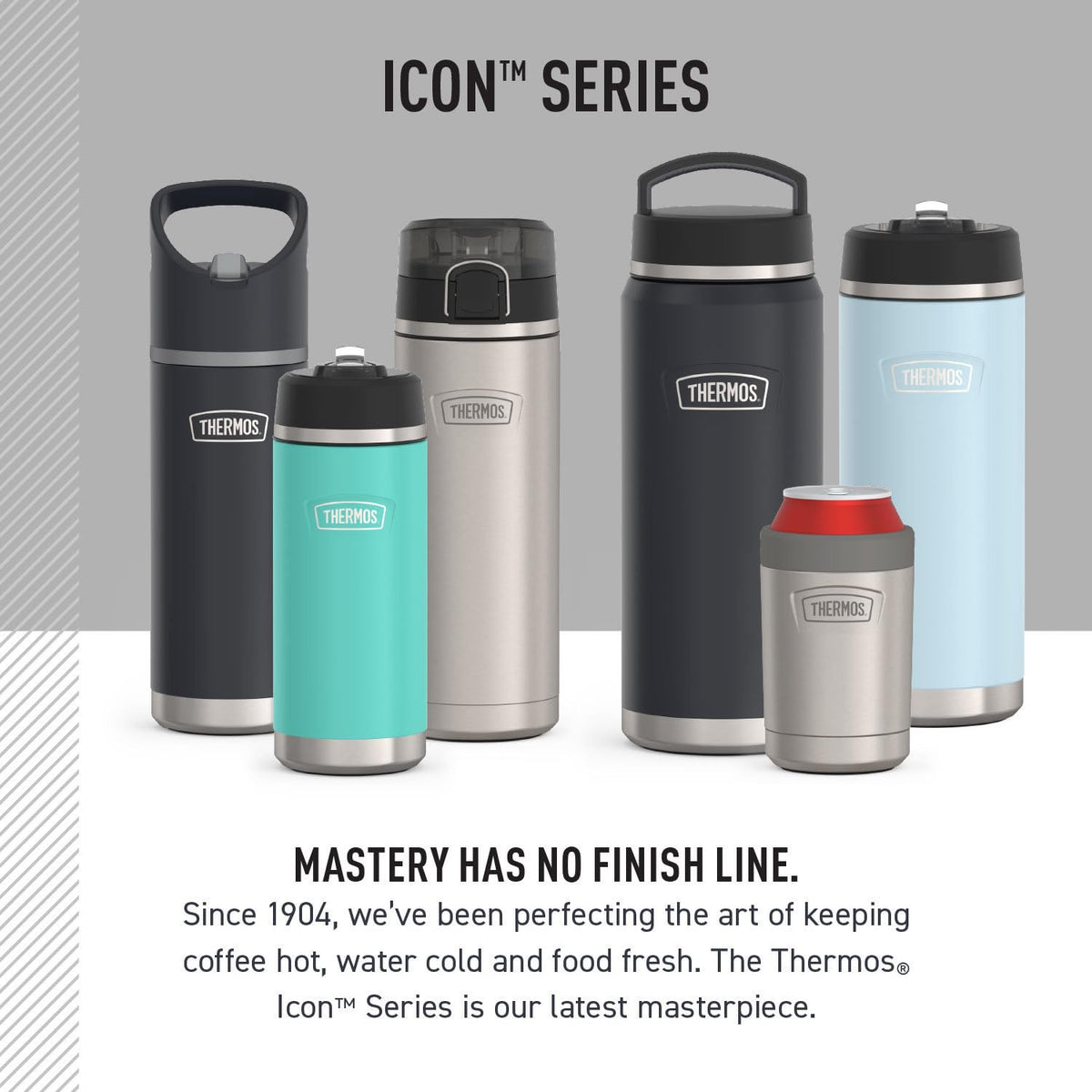 THERMOS 20 Ounces / Granite / 20.0 fluid_ounces Thermoses