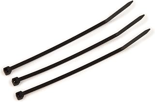 3M Cable Tie CT4BK18-C, 4 in, 18 lb Tensile Strength, Black, Bag of 100