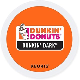 Dunkin' Dunkin Donuts K-cups Dark Roast (Midnight) - 48 K-cups (Packaging May Vary)