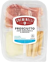 Creminelli Fine Meats Prosciutto Aged Mozzarella and Grissini Breadstick, 2 Ounce -- 12 per case.
