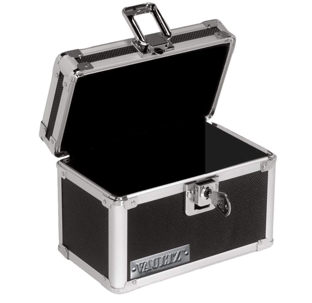 Locking Index Box Black by Vaultz – Black, Model VZ00139