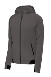 Unisex PosiCharge Strive Hooded Full Zip by SPORT-TEK – 4X-Large, Graphite, Model ST570