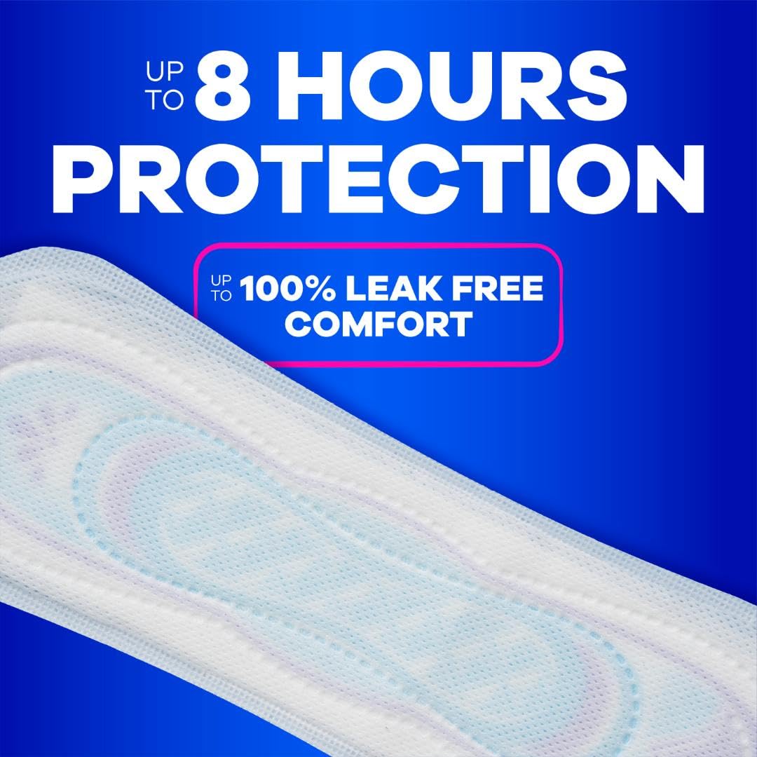 Ultra Thin Size 2 Super Pads Without Wings Unscented by Always – 40 Count (Pack of 1), Bamboo, Model 59874PK
