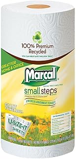 Marcal Small Steps MRC6183 100% Recycled Roll Towels