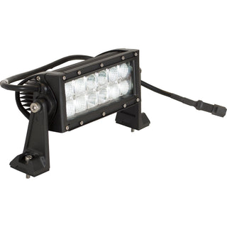 Buyers Products 8 Inch Ultra Bright Dual Row Clear Combination Light Bar by Buyers Products Company – 8 Inch, Aluminum, Clear, Model 1492160