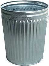 Witt Industries WCD24C Galvanized Steel 24-Gallon Light Duty Trash Can, Round, 19-1/2" Diameter x 23-1/2" Height