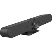 Rally Bar All-in-One Video Bar (Graphite by Logitech – 5.1" x 35.8" x 6.5", Information Not Available, Model 960-001564