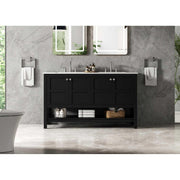 Theo Bathroom Vanity black by Lighting Design – Wood, Black, Model VF16454DBK