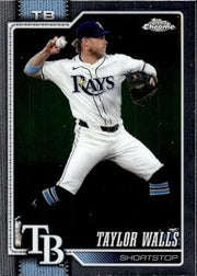 TAYLOR WALLS 2026 Topps Chrome Base #104 NM-MT Baseball Rays