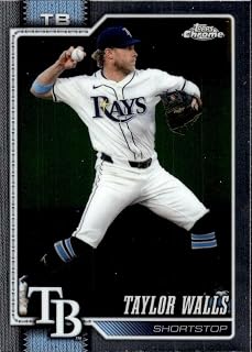 TAYLOR WALLS 2026 Topps Chrome Base #104 NM-MT Baseball Rays