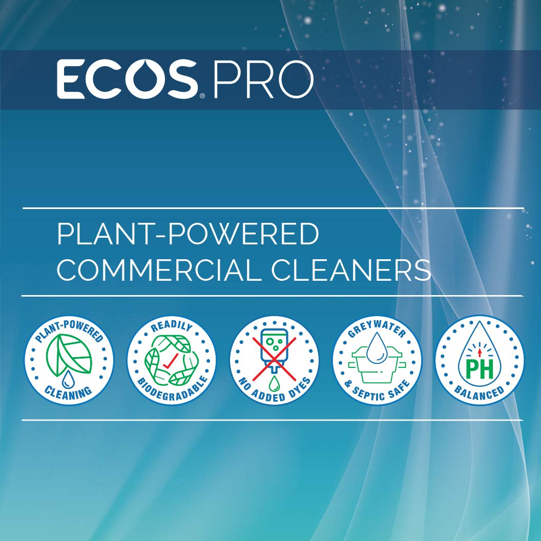 Everyday Whiteboard Cleaner (Pack of 6) by ECOS PRO – 32 Fl Oz (Pack of 6), Pack of 6, Model PL9869/6