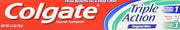 Colgate Travel Size toothpaste, Multicolor, Triple Action, 2.5 Ounce