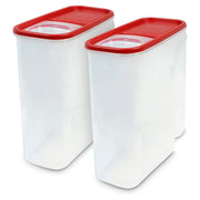 Premium Modular Food Storage Lids by Rubbermaid – 18-Cup, 2 Pack, 18.0 cups, Plastic, Clear, Model 2108400
