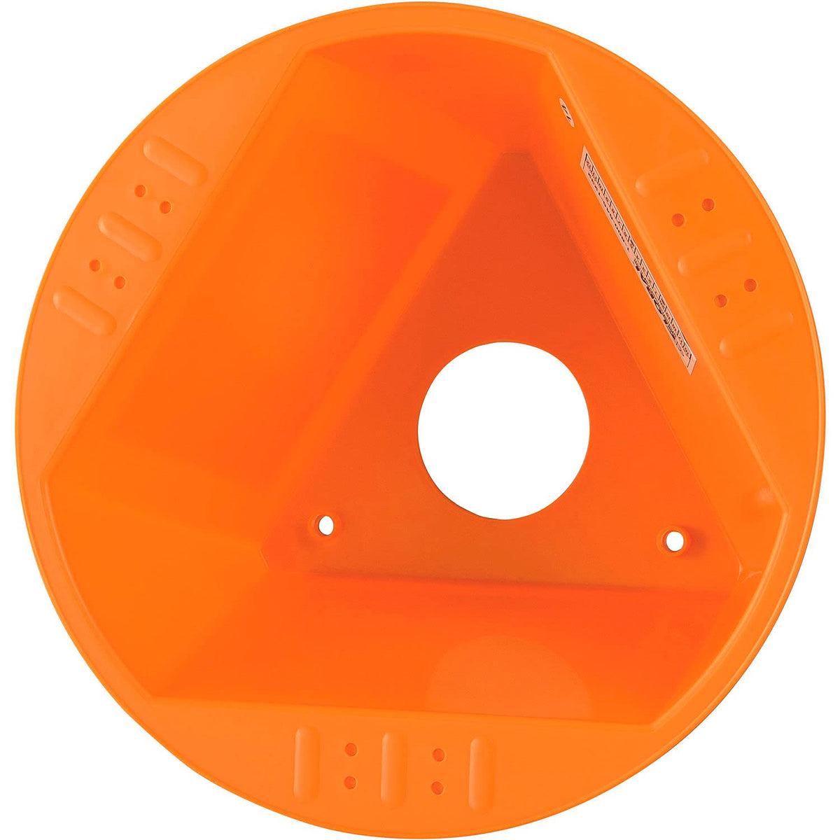 Inventory Control Cone with Dry Erase Decals by Global Industrial – 10*10*5 inches, Polypropylene, Orange, Pack of 5, Model Orange -DE