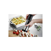 FLEXICUT Vegetable Splitter by GEFU – One Size, Stainless Steel, Black/Silver, Model GF13421