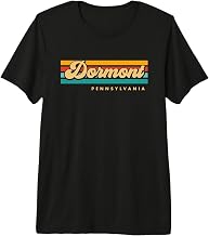 Vintage Sunset Stripes Dormont, Pennsylvania Premium Tri-blend T-Shirt