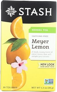 Stash Herbal Tea Meyer Lemon, 20 Count Box (6 Pack)