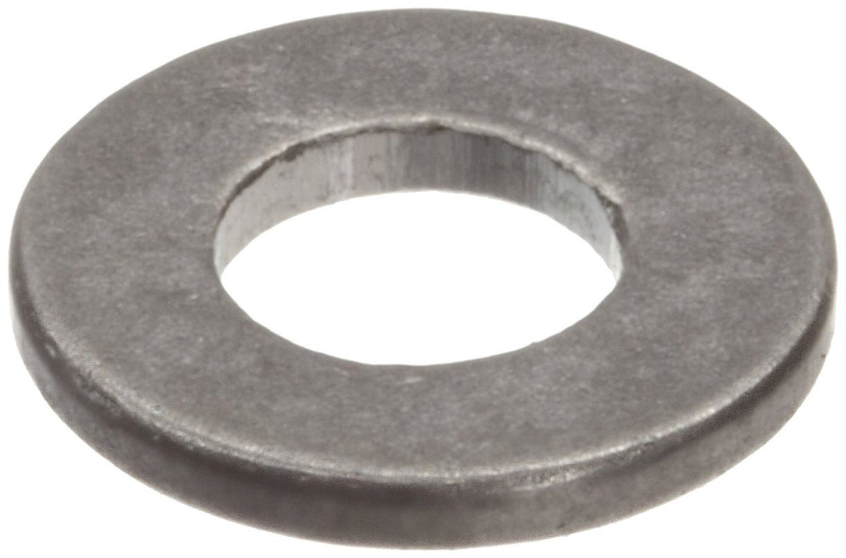 18-8 Stainless Steel Flat Washer by Small Parts – 1/4", Stainless Steel, Silver, Pack of 100