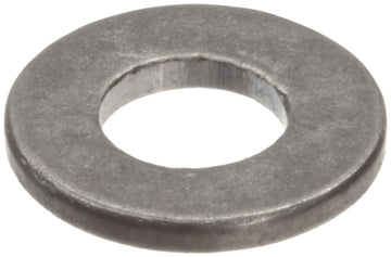 18-8 Stainless Steel Flat Washer by Small Parts – 1/4", Stainless Steel, Silver, Pack of 100