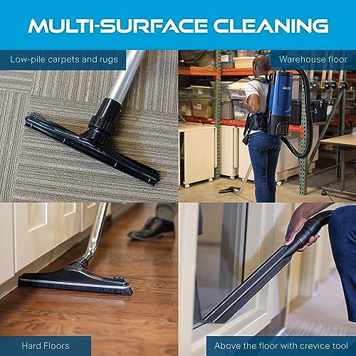 Powr-Flite Pro Lite BP4S / 4-quart / Blue Canister Vacuums