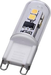 Satco S12329 T4 LED Bi-Pin G9 Base Lamp, 120V Halogen Replacement, 5000K, Clear