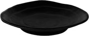 Elite Global Solutions JWT63-B Irregular Edge Triangle Plate, 4 5/8" x 7/8" h., Melamine, Black (Pack of 6)