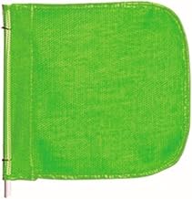 Checkers Heavy Duty Replacement 16" Green Warning Whip Safety Flag