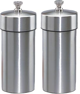 Chef Specialties 4 Inch Futura Pepper Mill and Salt Mill Set