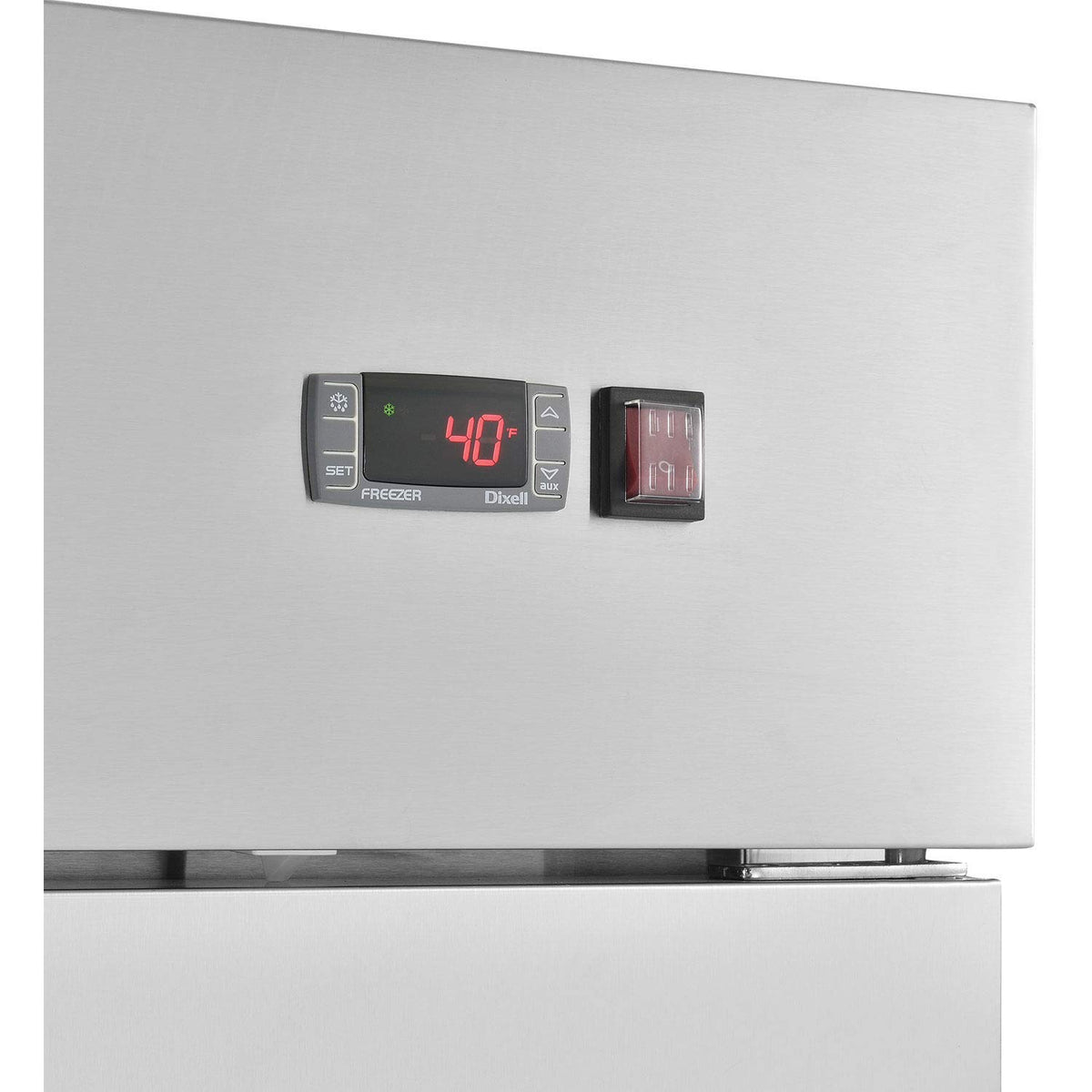 Reach-in Freezer by Nexel – 32.2"L x 54"W x 82.5"H, 47.0 cubic_feet, Stainless Steel, Model CFD-2FF-HC