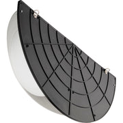 Half Dome Impact-Resistant Acrylic Mirror by Global Industrial – 29"L x 15"W x 12"H, Acrylic, Silver, Model DPB2612 (NR490310)