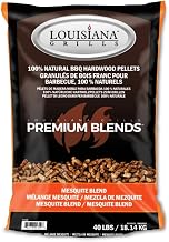 Louisiana Grills Texas Mesquite 55408 Pellets, 40-Pound