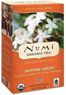 Numi TEA GRN TEA,OG2,JASMINE, 18 BAG