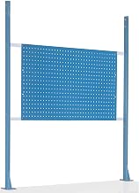 Global Industrial Risers with Pegboard Panel for 48" Workbench, Blue