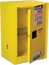 Justrite 12 Gallon Manual Close Countertop Flammable Storage Cabinet