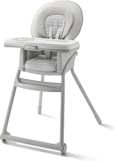 Graco Table2Table LX 6-in-1 Highchair, Willow with Infant Head Support & One-Hand Removable Tray